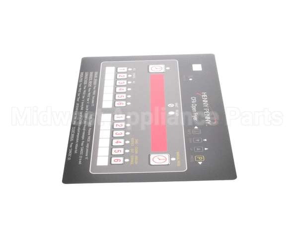 61575 Henny Penny Decal-Cfa 12 Button Control