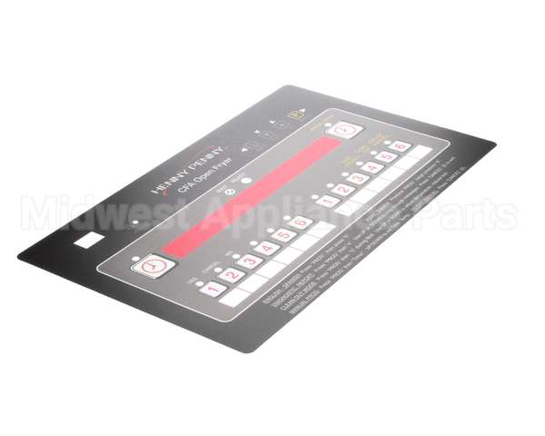 61575 Henny Penny Decal-Cfa 12 Button Control