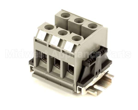 6161-3 Crown Steam Terminal Block Assm 3 Pole