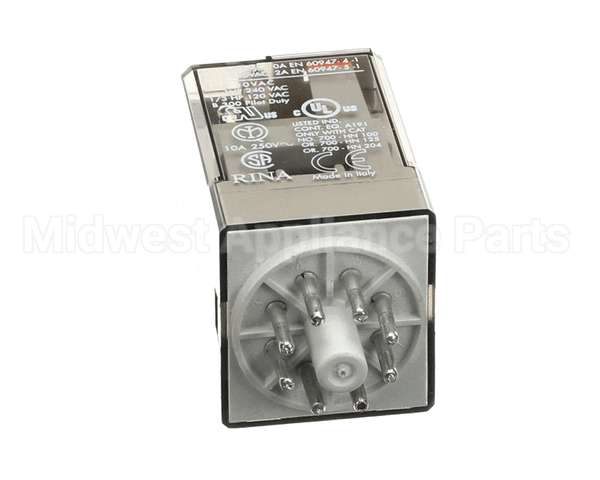 618160 Stoelting Relay Dpdt 8 Pin 240Vac Coil