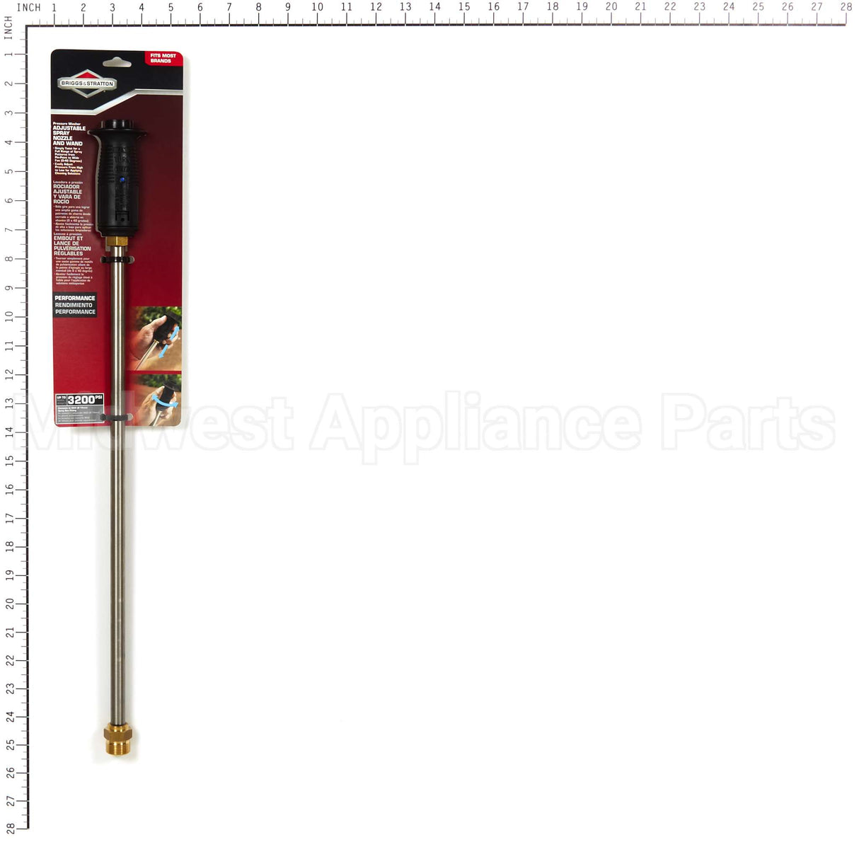6202 Briggs & Stratton Acc Wand Adj Spray