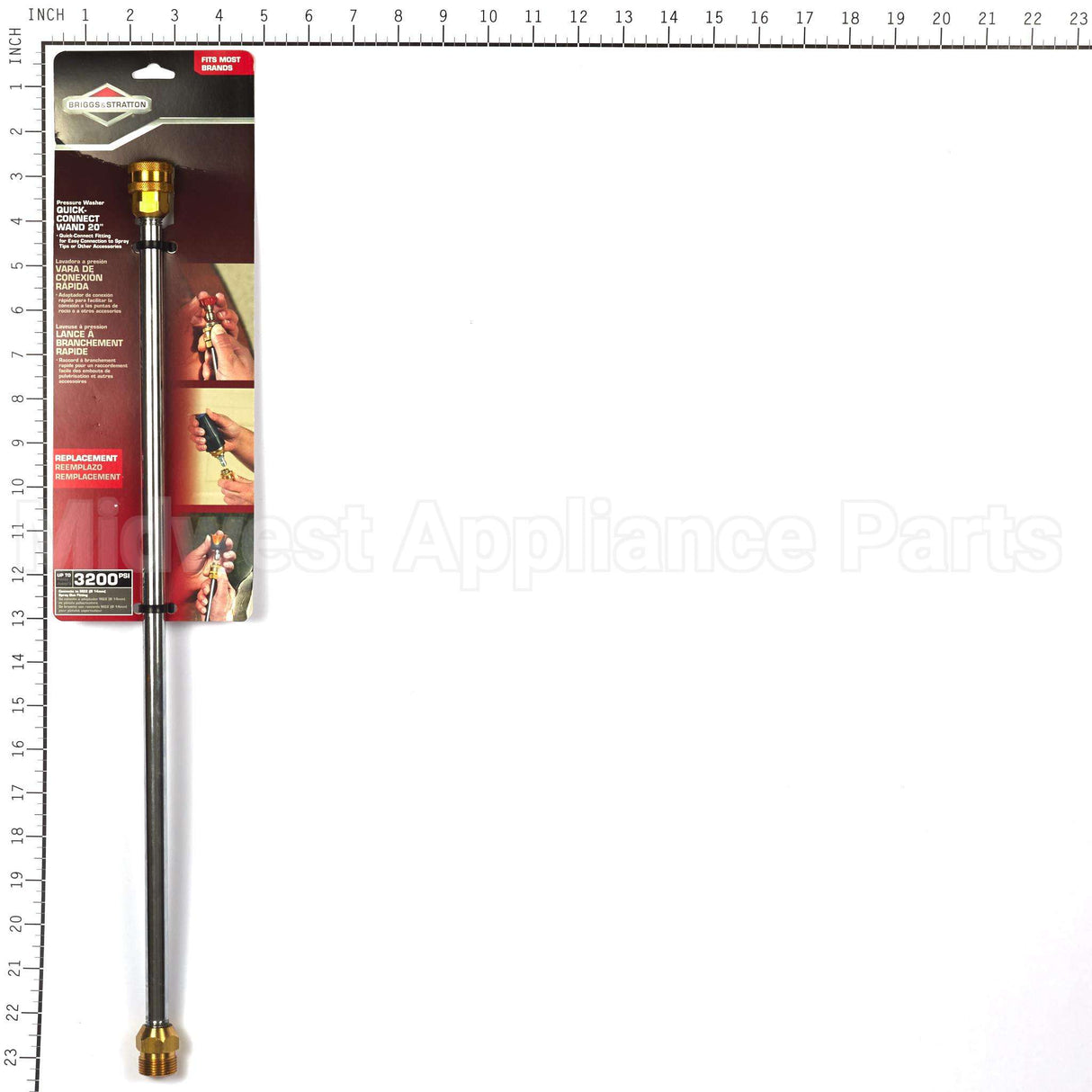 6205 Briggs & Stratton Acc Kit Qc Wand 20 In