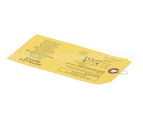 620913803 Cornelius Tag Ice Gate Adjustment