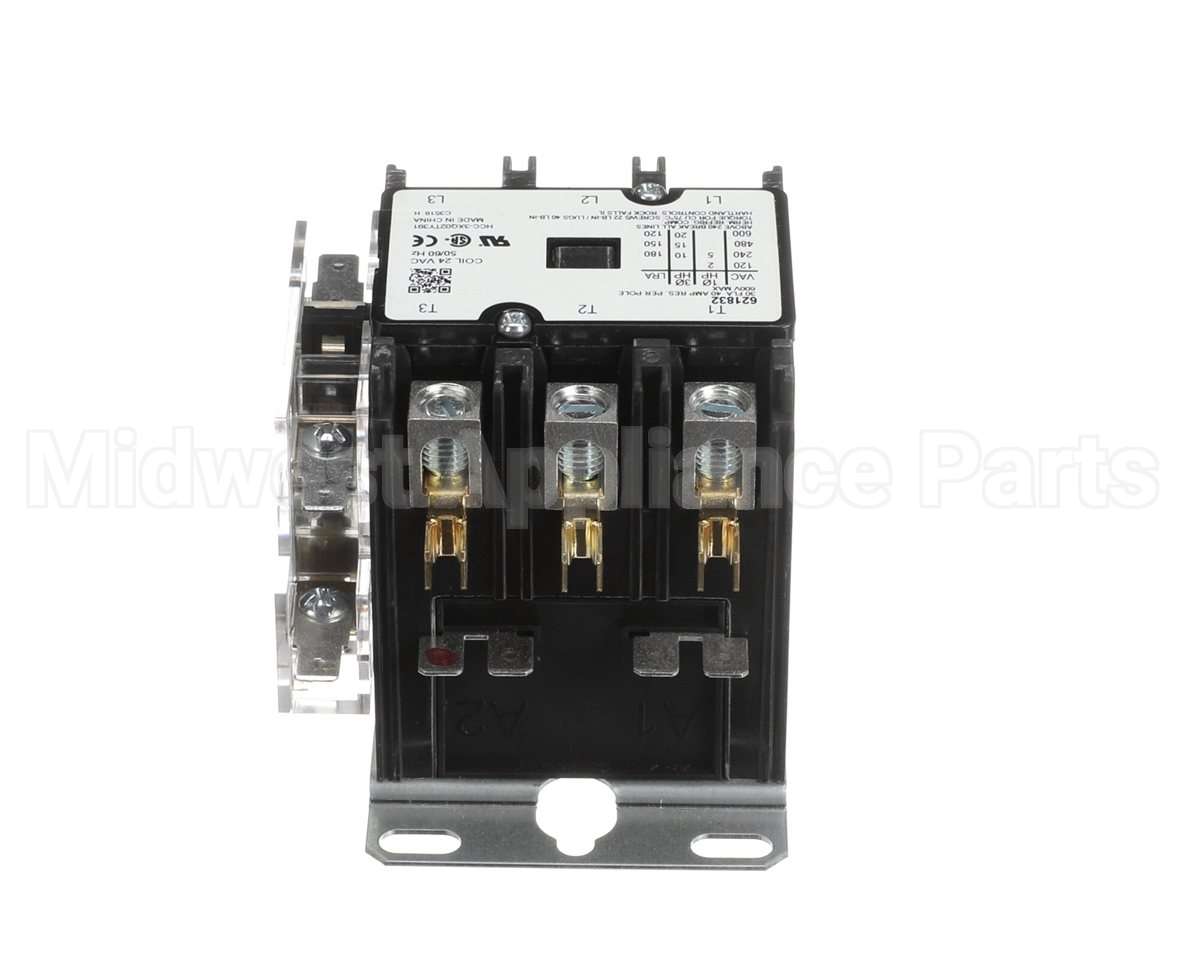 621832R Nordyne Contactor, 3P 30A 24V W/Auxswi