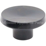 621930 Compatible Franke Knob, 1.5"Od, Blk Plst, #10-32Thd