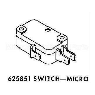 625851 Whirlpool Switch-Spdt
