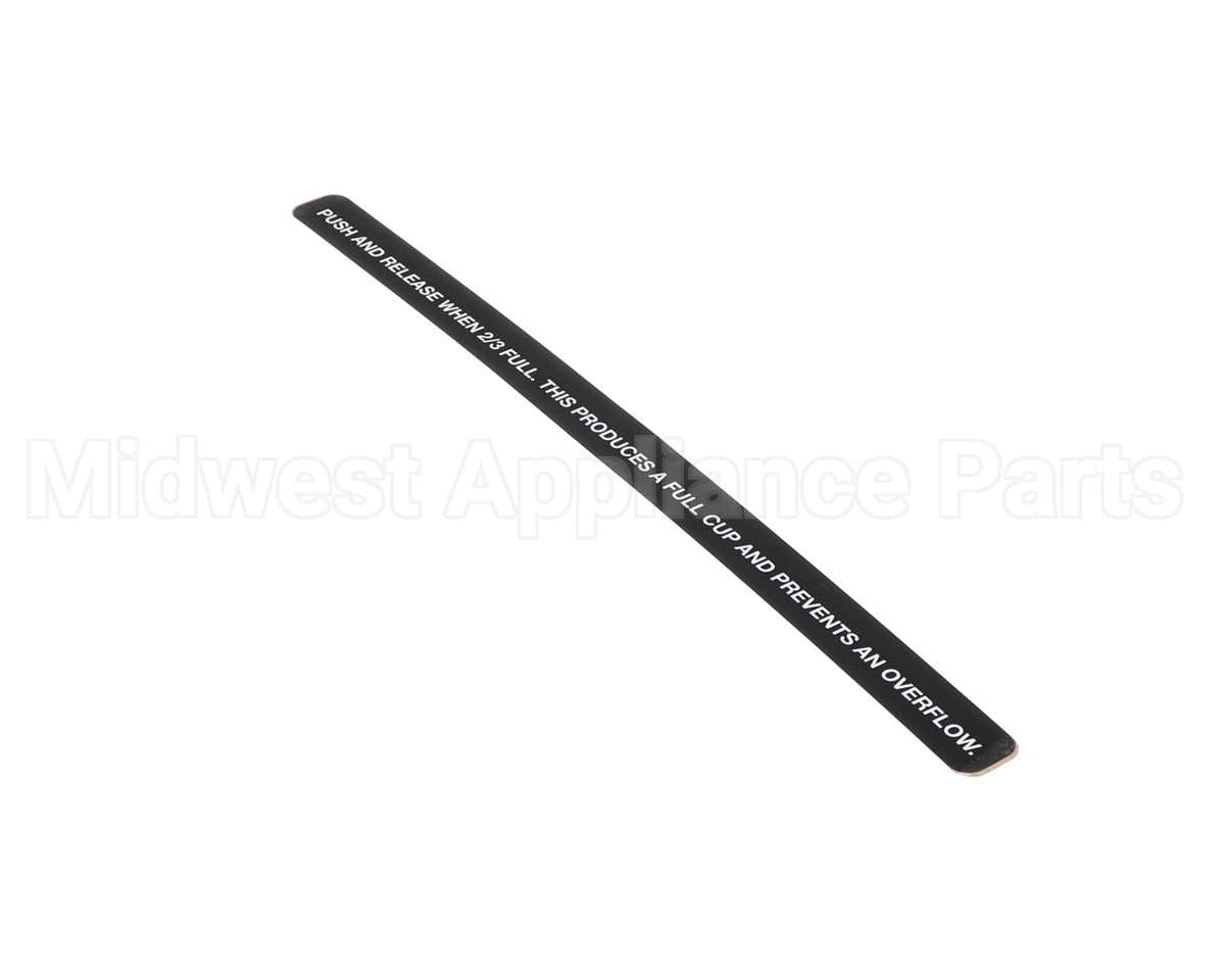 62856 Grindmaster Cecilware Decal,2/3 Full,Pic 5