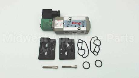 630250-21520536 Bray Commercial 1/4" 120V Din Connect Solenoid