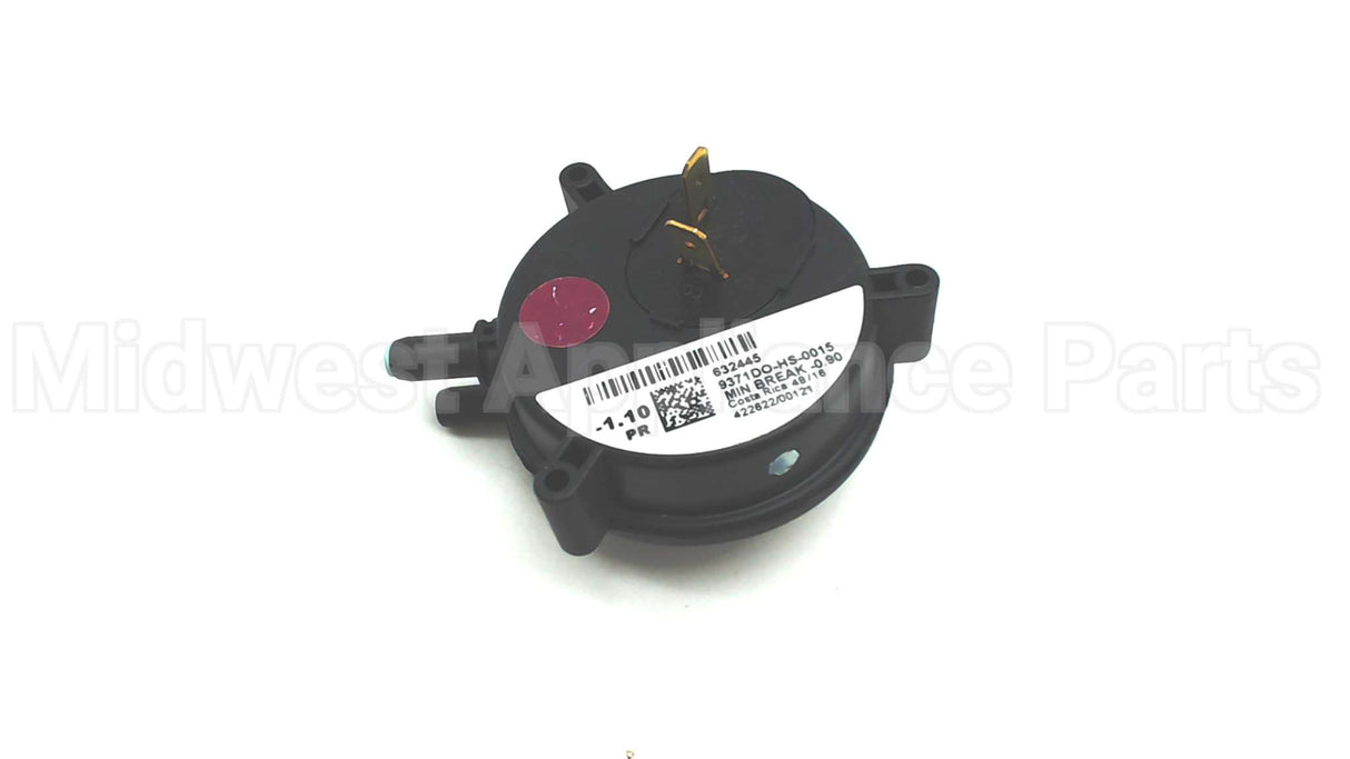 632445R Nordyne -1.10"Wc Spst Pressure Switch