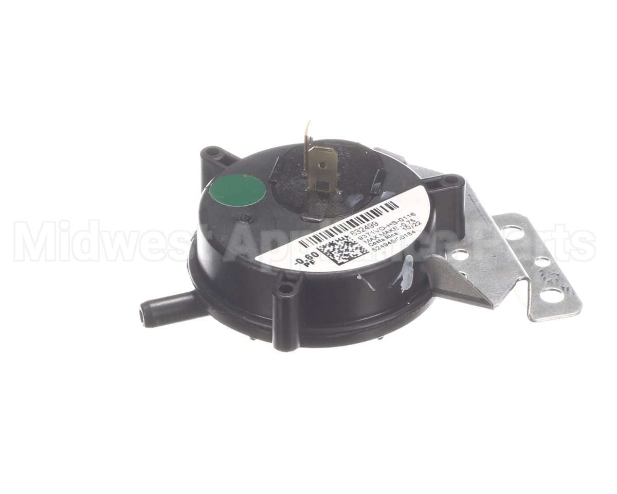 632499R Nordyne -.60"Wc Spst Pressure Switch