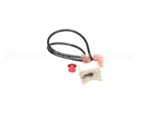 63498 Grindmaster Cecilware Lamp,Red,250V,W/Leads