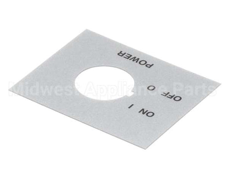 63993 Middleby Decal,Power On/Off Ps640S