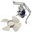 63C31001A Compatible Beverage Air Fan Motor 120V, W/Bkt And 6" Fan