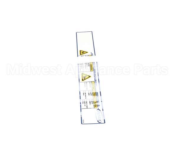 6402-0006 Oliver Nameplate-Technical Supp/Caut