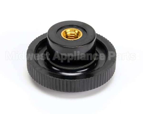 64065 Saniserv Knob, Plas Blk 1-7/8