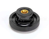 64065 Saniserv Knob, Plas Blk 1-7/8