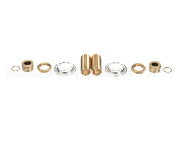 64238 Fisher Close Nipple 1/2 Brs 2Ea