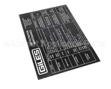 64454 Giles Label, Air Filter Maintenance, Vh Units