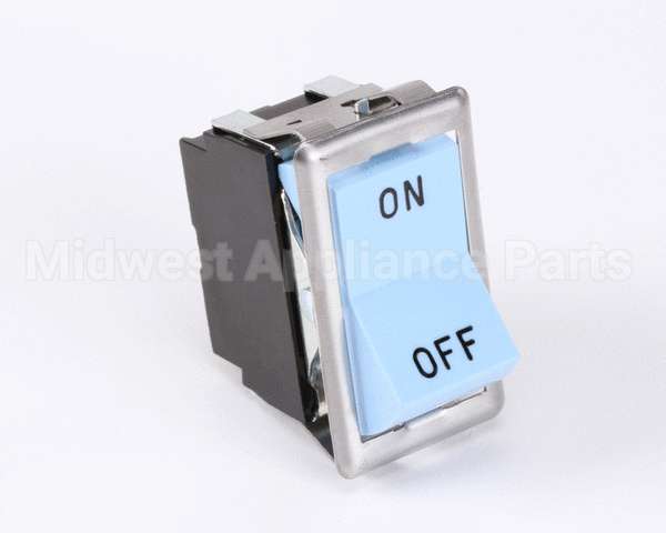 6496 Blodgett Switch, Rocker, Spst, Blue
