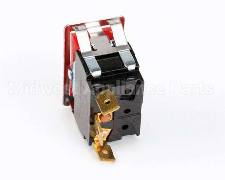 6498 Blodgett Switch, Rocker, Spdt, Red