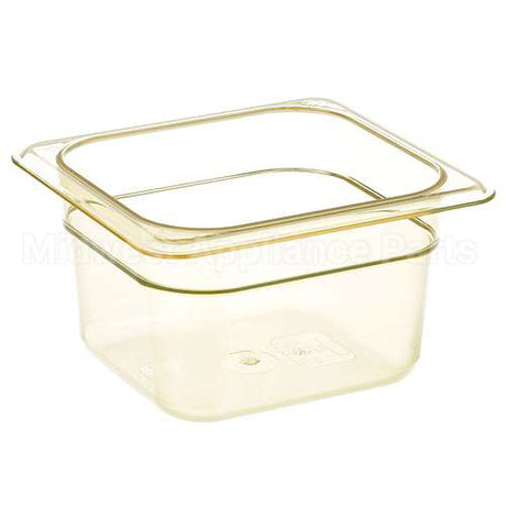 64HP-150 Compatible Cambro 1/6 High Heat Food Pan Amber
