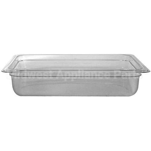 64PP190 Compatible Cambro Pan 1/6 X 4 Plastic Semi-Clear