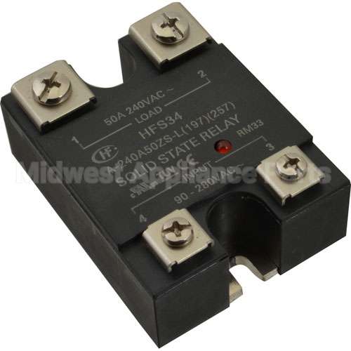 65-064S Compatible Prince Castle Relay, Solidstate90-240Vac, 50A