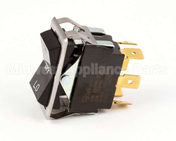 6503 Blodgett Switch,Rocker Dpdt Black