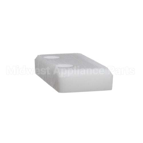6508 Douglas Machines White Delrin Foot Block Pt Cpt