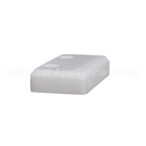 6508 Douglas Machines White Delrin Foot Block Pt Cpt