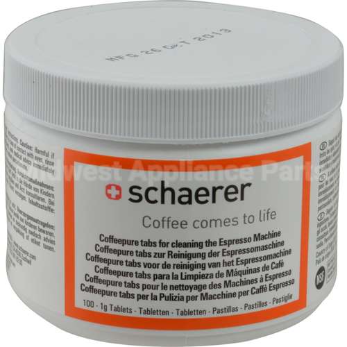 65221 Compatible Schaerer Tablets, Espressocleaning(100)