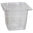 65CLRCW135 Compatible Cambro Colander Food Pan 1/6X5 Clear