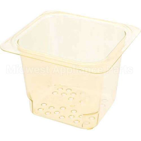 65CLRHP(150) Compatible Cambro Colander, H-Pan, Sixth Sz, 5"Deep