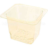65CLRHP(150) Compatible Cambro Colander, H-Pan, Sixth Sz, 5"Deep