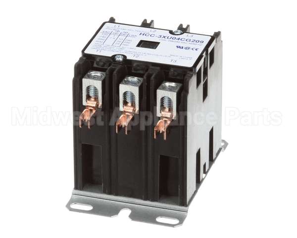 66-2017 Nu-Vu Contactor, 40 Amp, 3 Pole 240V
