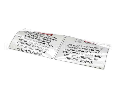66444 Henny Penny Label-Operational Hazards