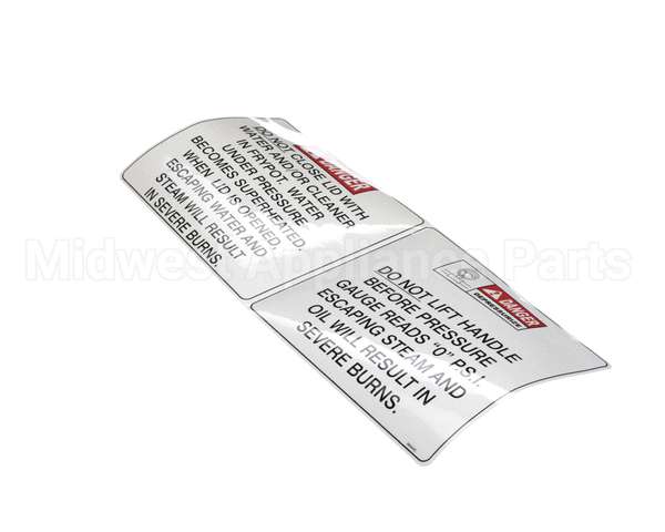 66444 Henny Penny Label-Operational Hazards