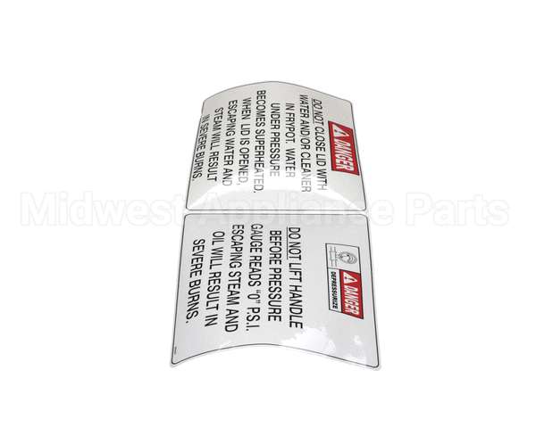 66444 Henny Penny Label-Operational Hazards