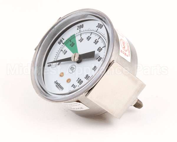6680-011-86-42 Jackson Guage,0-100 Psi W/Grn Zone Pressure