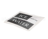 4A2954-01 Hoshizaki Ice Label