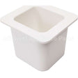 66CF-148 Compatible Cambro Cold Pan 1/6 White-148