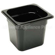 66CW-110 Compatible Cambro Pan Sixth X 6 Black -110