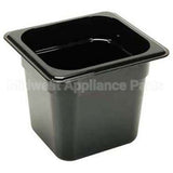 66CW-110 Compatible Cambro Pan Sixth X 6 Black -110