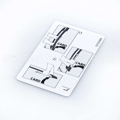 67003876 Whirlpool Card, Handle Release