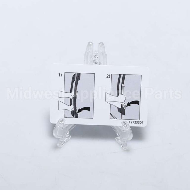 67007028 Whirlpool Card; Handle Release
