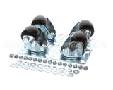 67061 Perlick Caster Kit, Set Of 4, 2-7/8 H