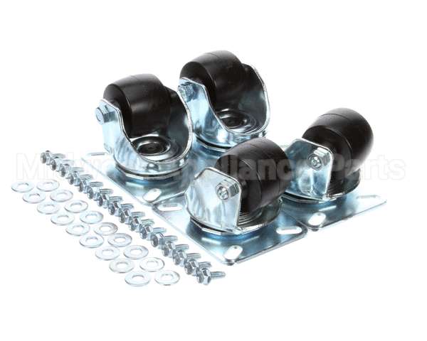 67061 Perlick Caster Kit, Set Of 4, 2-7/8 H