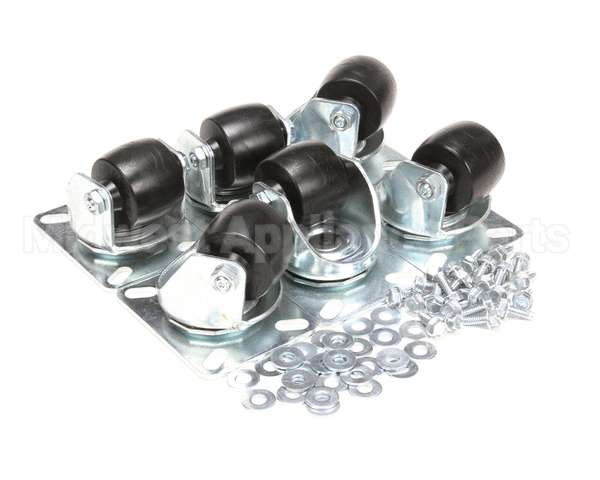 67062 Perlick Caster Kit, Set Of 6, 2-7/8 H