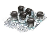 67062 Perlick Caster Kit, Set Of 6, 2-7/8 H
