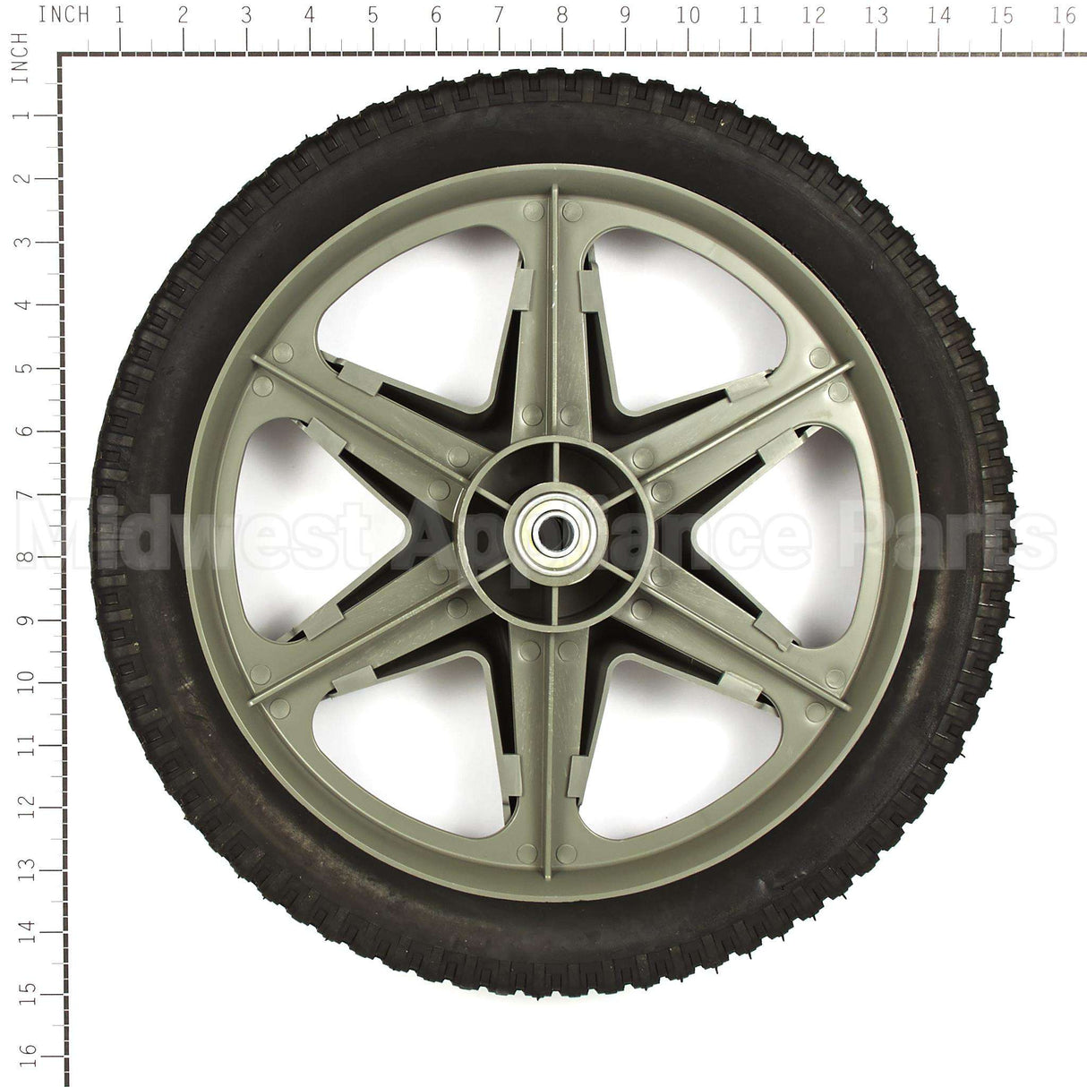 672801MA Briggs & Stratton 14X2 Whl Scotts-Bb 6